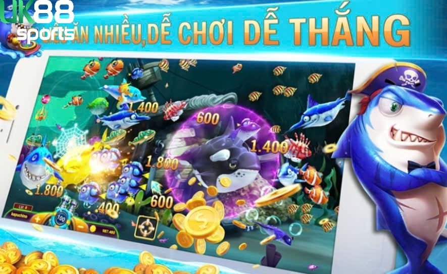 Giới thiệu về tựa game Bắn Cá UK88  siêu cấp đang hot